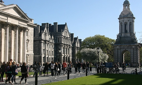 Front square trinity college dublin