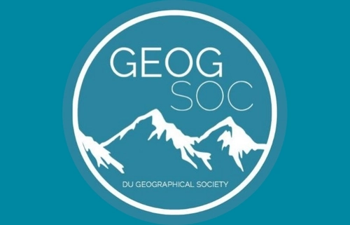 The logo of the Dublin University Geographical Society (Trinity GeogSoc)