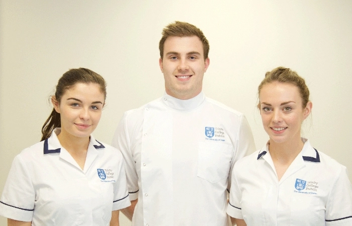 Three Physiotherapists from Trinity College Dublin